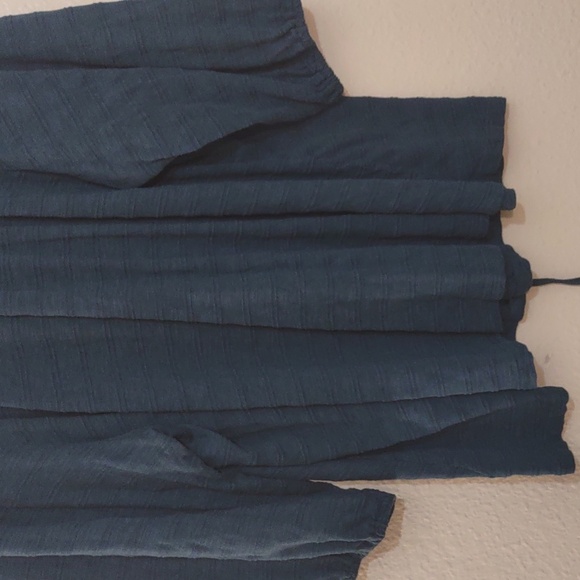 PRE OWNED LANE BRYANT LONG SLEEVE SHIRT COLOR FOREST GREEN SIZE 18/20 - Picture 12 of 12